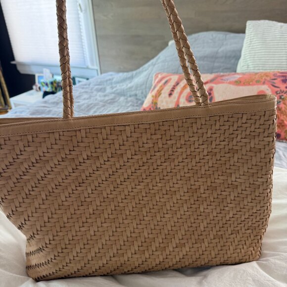 Bembien Woven Leather bag. Designer, Travel, Rare - Picture 4 of 7